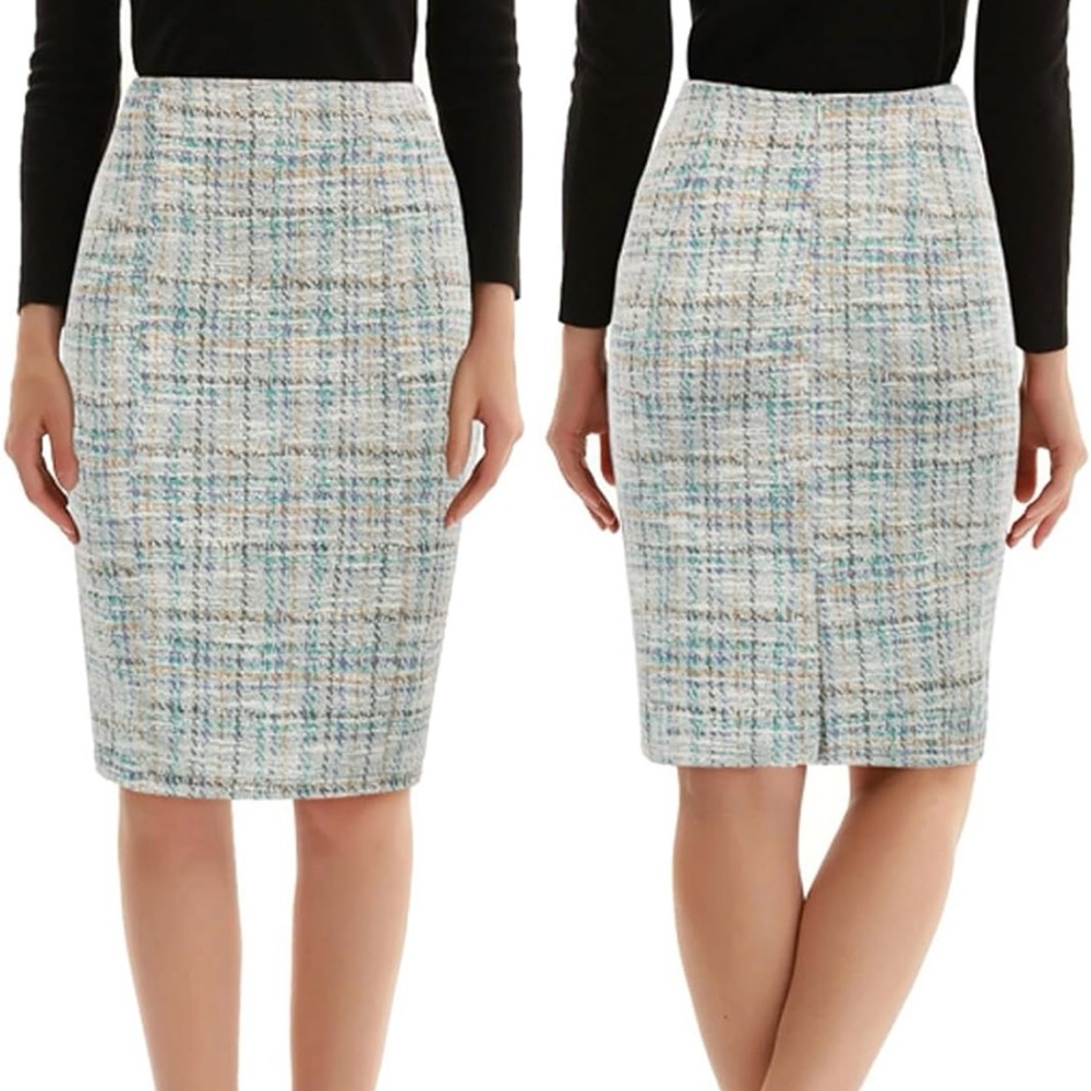 Kate Kasin Stretchy Bodycon Pencil Skirt